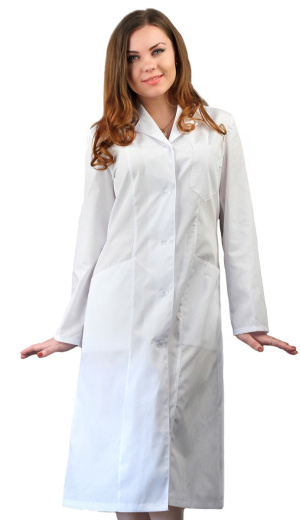 Халат женский "Символ" белый