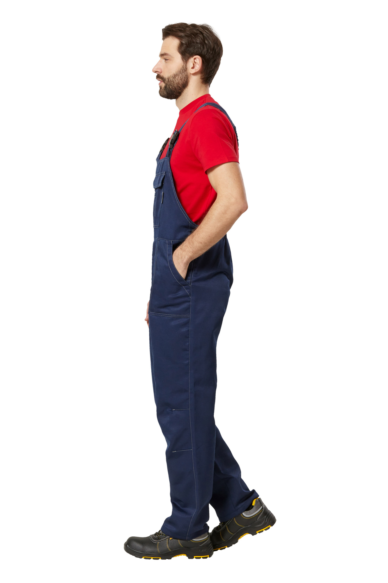 Полукомбинезон рабочий мужской летний "Дрегер" цвет темно-синий