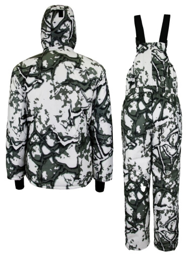 Костюм муж. "Tauren" зимний, куртка/полукомб.,тк./подкл.: ALOVA Рremium/Fleece, кмф "Лабиринт" К-471