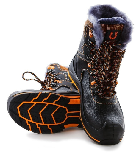 Ботинки с высоким берцем "PERFECT PROTECTION" PRB10N-CKW ПУ-Нитрил с ПП, нат.мех