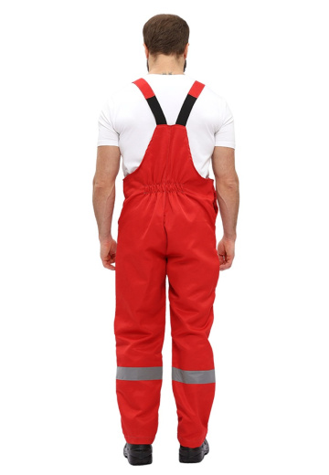 Костюм рабочий "Легион" красный/черный