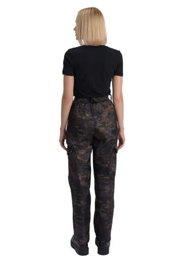 Костюм "РОВЕР" куртка/брюки, цвет: кмф "Мультикам черный", ткань: Полофлис