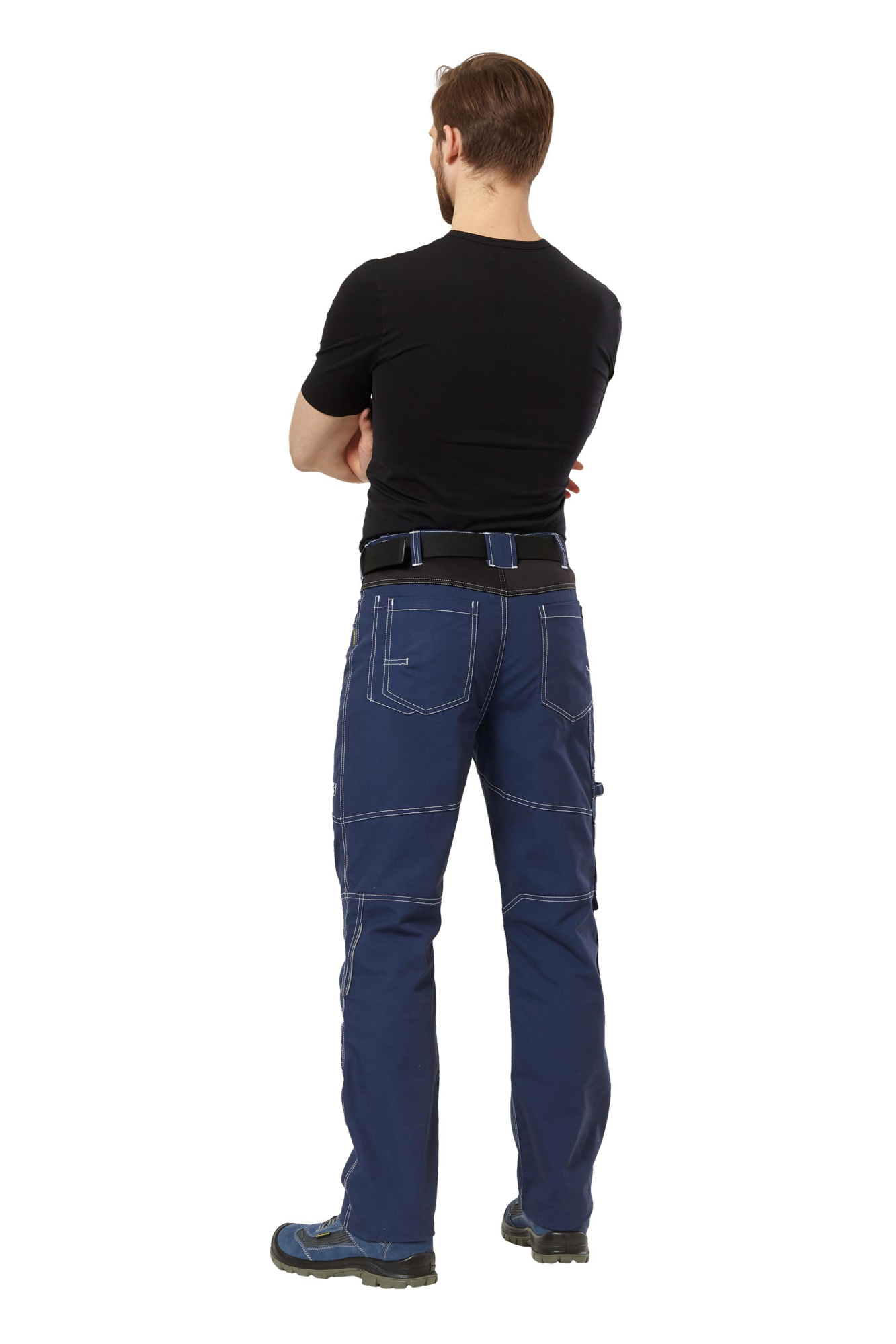 Брюки рабочие мужские летние "Smart" цвет т.синий