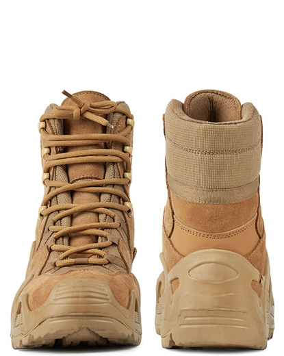 Ботинки с высокими берцами тактические "ТАРАНТУЛ" цвет: бежевый