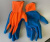 Перчатки нейлоновые с вспененным латексным покрытием