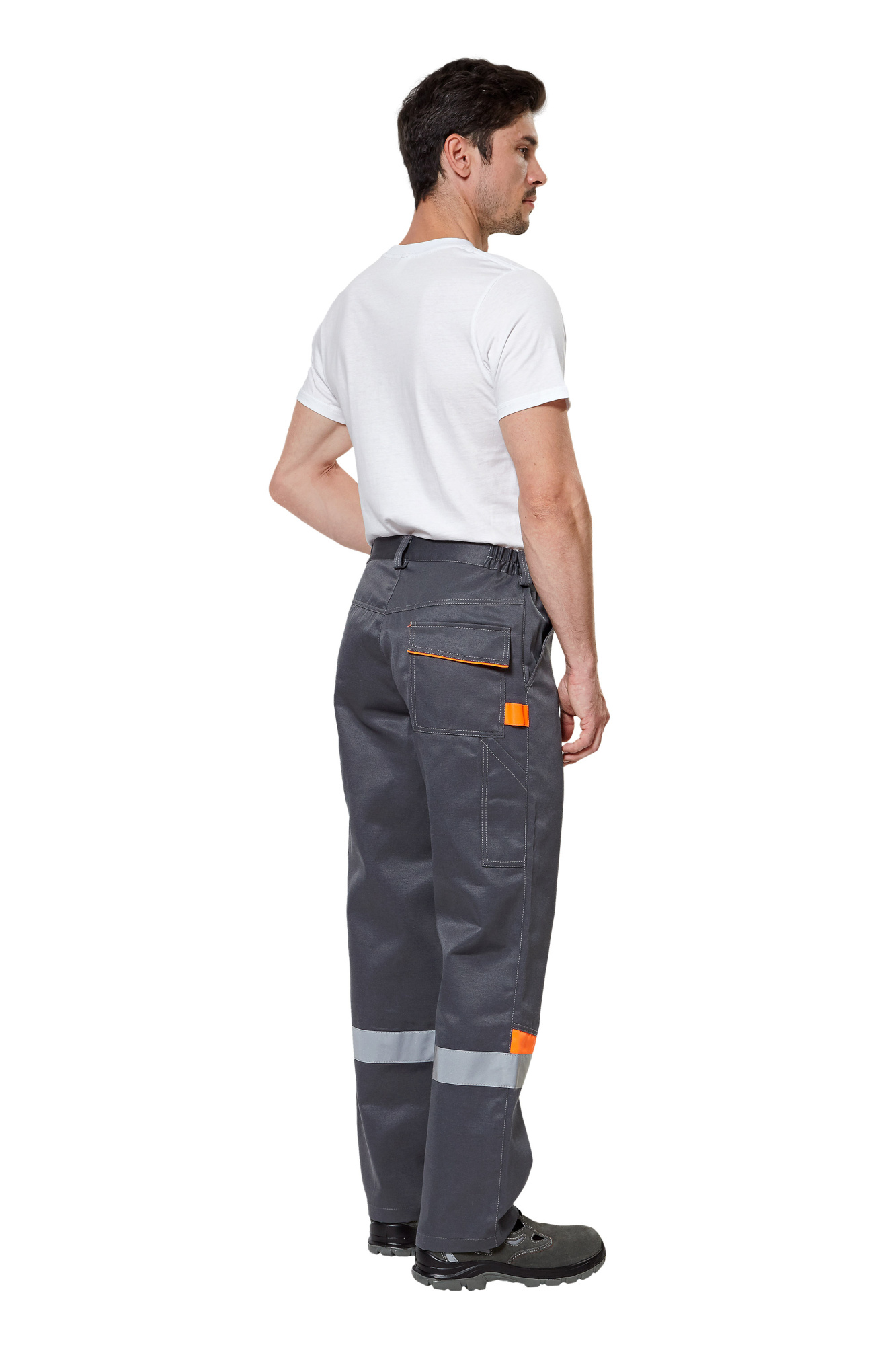 Костюм рабочий мужской летний "Комфорт 1" цвет оранжевый/серый