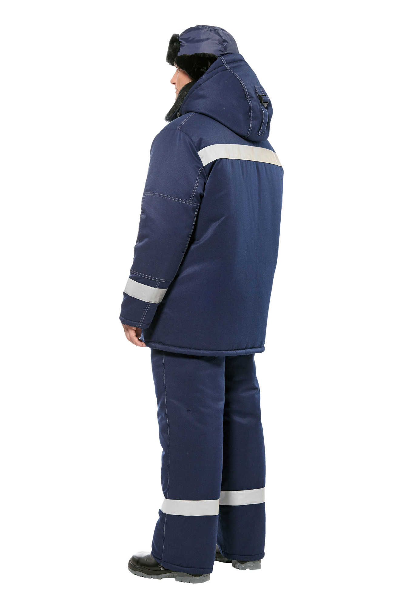 Костюм рабочий мужской зимний "Валдай-Норд" цвет темно-синий