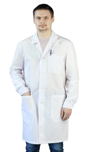 Халат мужской "Символ" белый