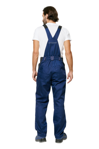 Полукомбинезон рабочий мужской летний "Shelby" цвет темно-синий