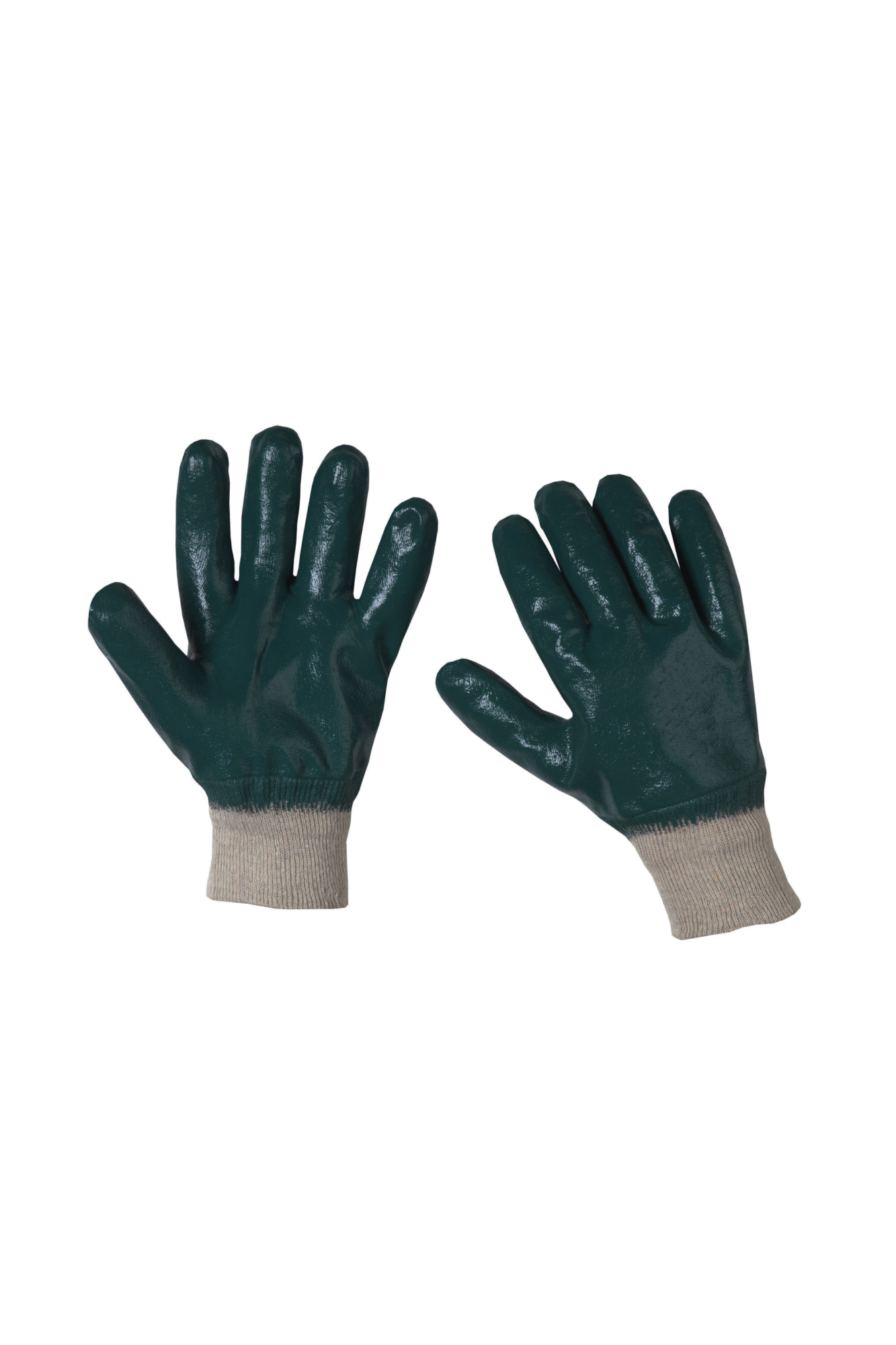 Перчатки рабочие основа из 100% ХБ с нитриловым покрытием