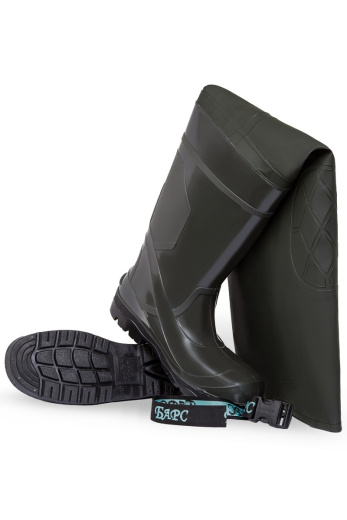 Сапоги ПВХ (БАРС), рыбацкие оливковый (СБ)