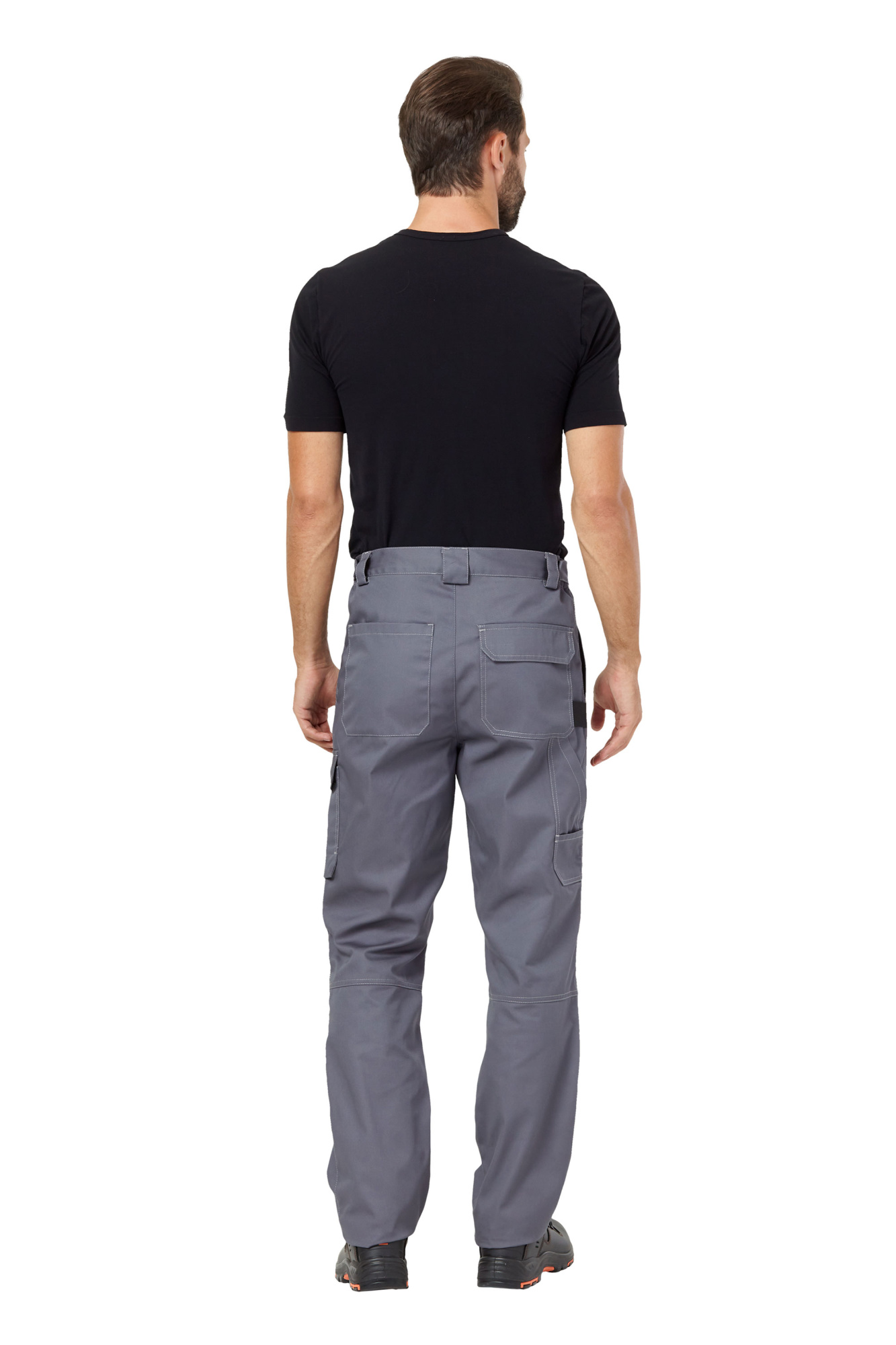 Костюм мужской летний рабочий  "Памир" цвет серый/черный/красный